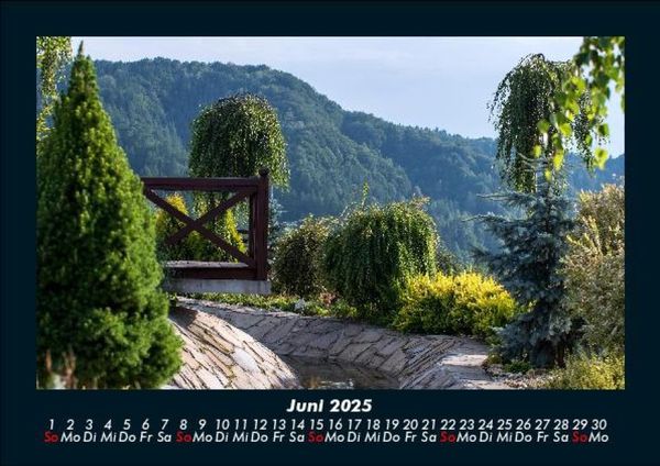 Produktbild: Landschaftskalender 2025 Fotokalender DIN A5