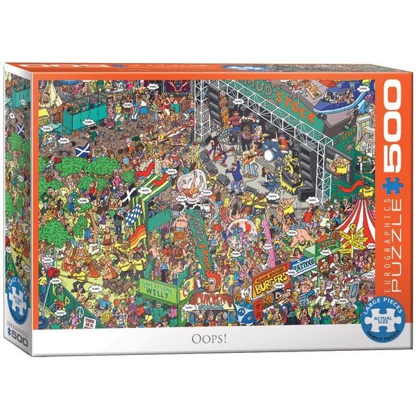 Produktbild: Family Puzzle 500 Teile - Oversize - Martin Berry: Oops! by Martin Berry