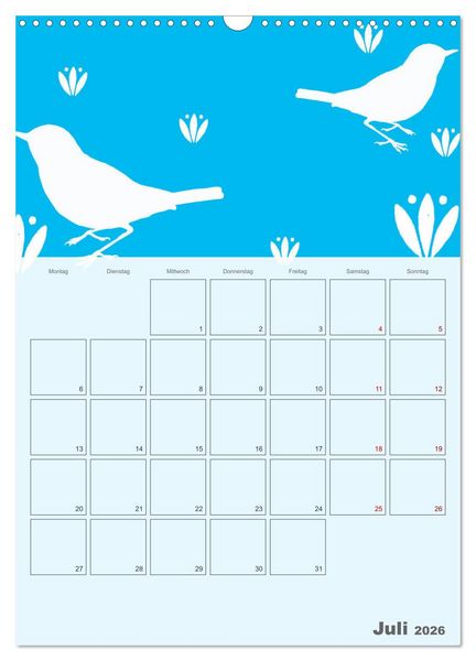 Produktbild: Der gro&szlig;e Jahresplaner zum Selbstgestalten (Wandkalender 2026 DIN A3 hoch), CALVENDO Monatskalender