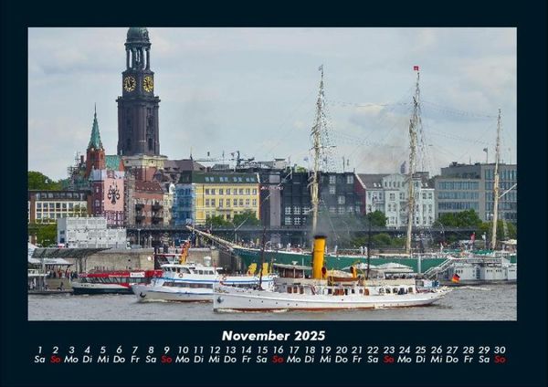 Produktbild: Hamburg 2025 Fotokalender DIN A4