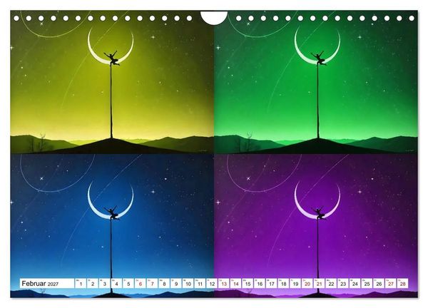Produktbild: Olympia neu gedacht - Sport als Pop-Art (Wandkalender 2027 DIN A4 quer), CALVENDO Monatskalender