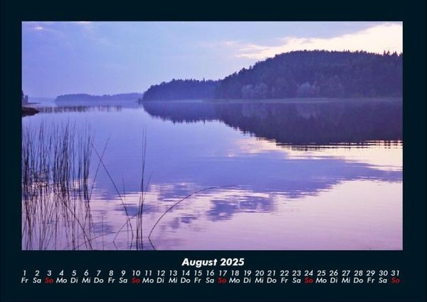 Produktbild: Die Seen der Erde 2025 Fotokalender DIN A4