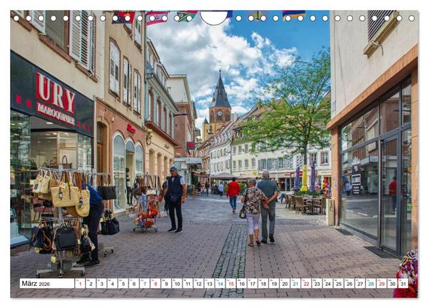 Produktbild: Haguenau - eine Perle im Nordelsass (Wandkalender 2026 DIN A4 quer), CALVENDO Monatskalender