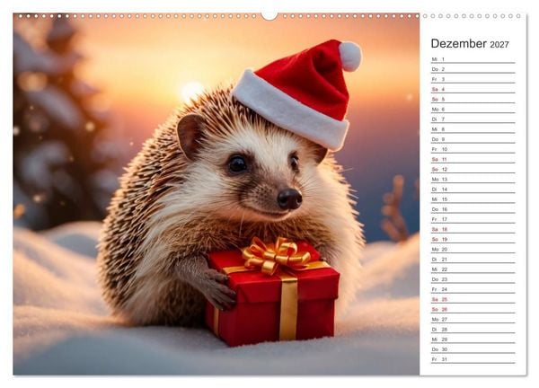 Produktbild: Stachelstars (hochwertiger Premium Wandkalender 2027 DIN A2 quer), Kunstdruck in Hochglanz