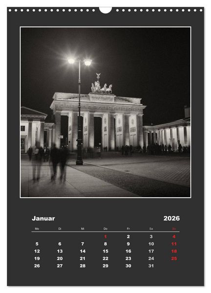 Produktbild: Berlin - Portrait einer Stadt (Wandkalender 2026 DIN A3 hoch), CALVENDO Monatskalender