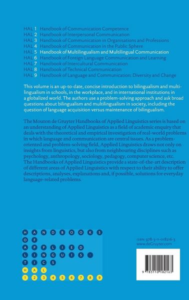 Produktbild: Handbook of Multilingualism and Multilingual Communication