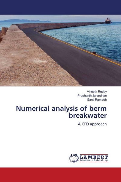 Produktbild: Numerical analysis of berm breakwater