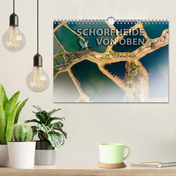 Produktbild: Schorfheide von oben (Wandkalender 2026 DIN A4 quer), CALVENDO Monatskalender