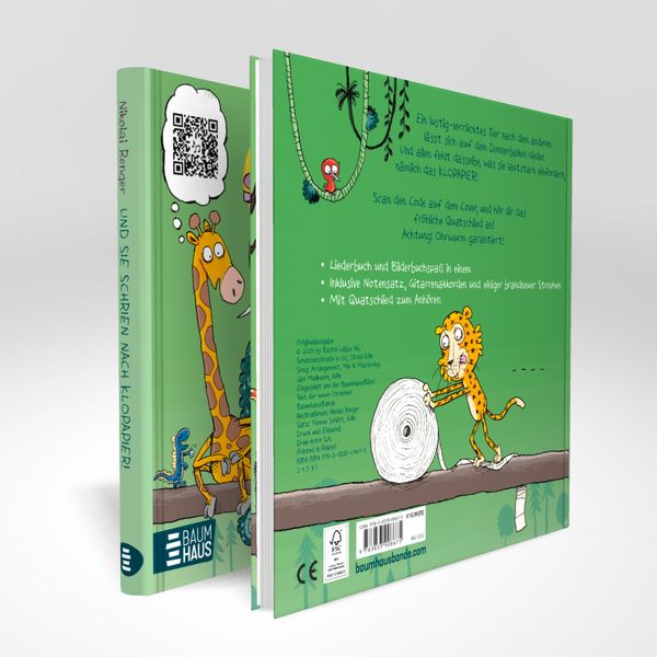 Produktbild: Und sie schrien nach Klopapier &ndash; Ein Quatschliederbuch