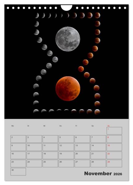 Produktbild: Wunderbares Universum (Wandkalender 2026 DIN A4 hoch), CALVENDO Monatskalender