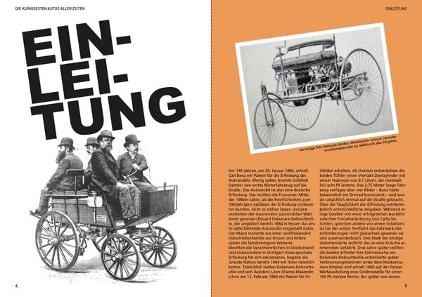 Produktbild: Die kuriosesten Autos aller Zeiten