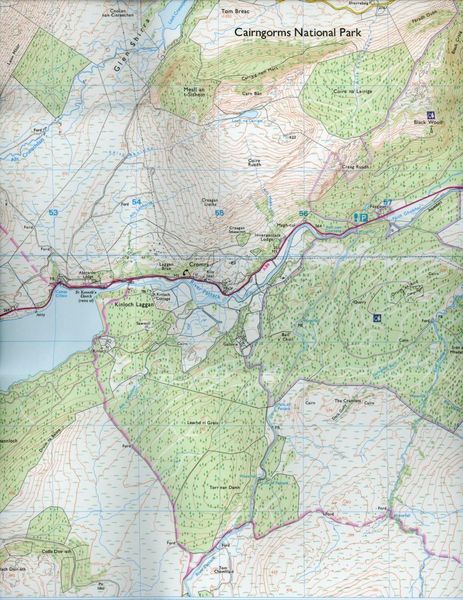 Produktbild: Loch Laggan & Creag Meagaidh, Corrieyairack Pass