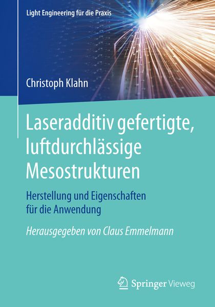 Produktbild: Laseradditiv gefertigte, luftdurchl&auml;ssige Mesostrukturen