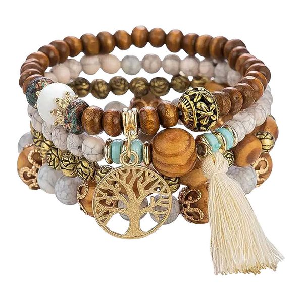 Produktbild: Armband "Baum des Lebens" beige