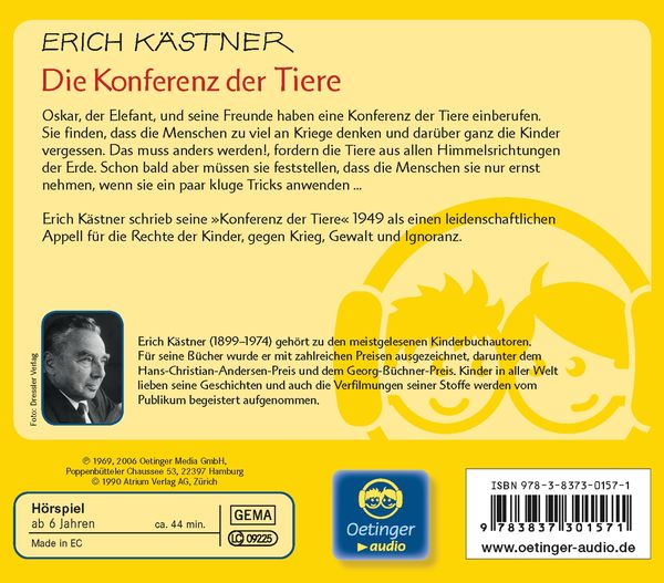 Produktbild: Die Konferenz der Tiere