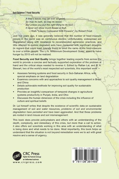 Produktbild: Food Security and Soil Quality