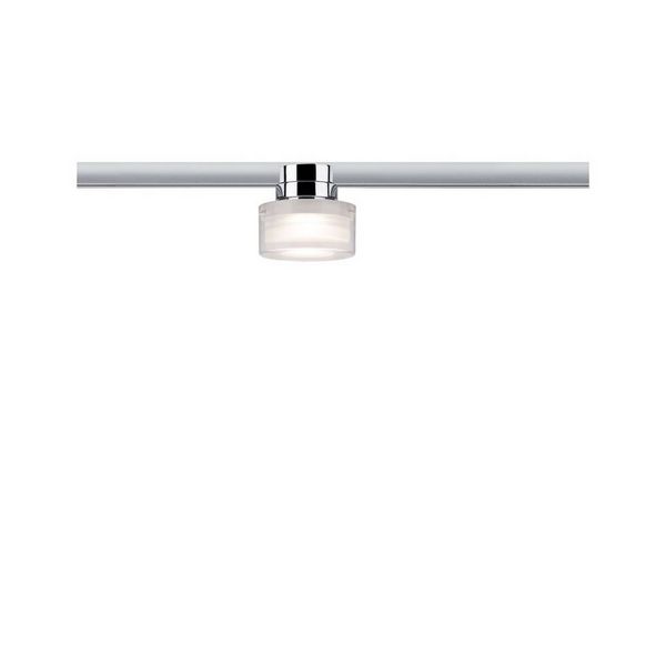 Produktbild: Paulmann Topa Dot  Hochvolt-Schienensystem-Leuchte URail LED fest eingebaut 5.2 W LED Chrom, Klar, Satin