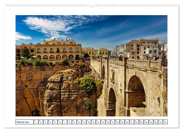 Produktbild: Andaluc&iacute;a - Buenos D&iacute;as (Wandkalender 2026 DIN A2 quer), CALVENDO Monatskalender