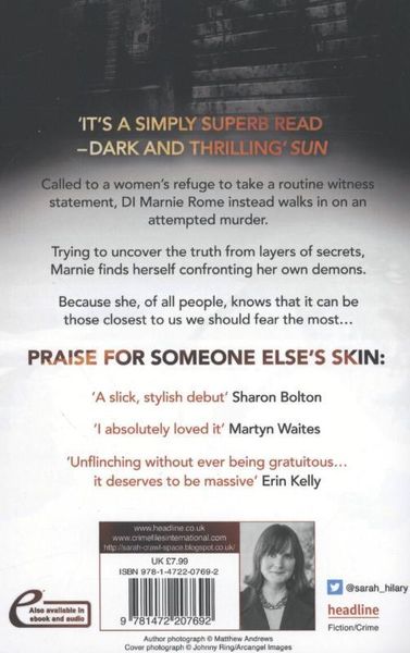 Produktbild: Someone Else's Skin (D.I. Marnie Rome 1): Winner of the Crime Novel of the Year