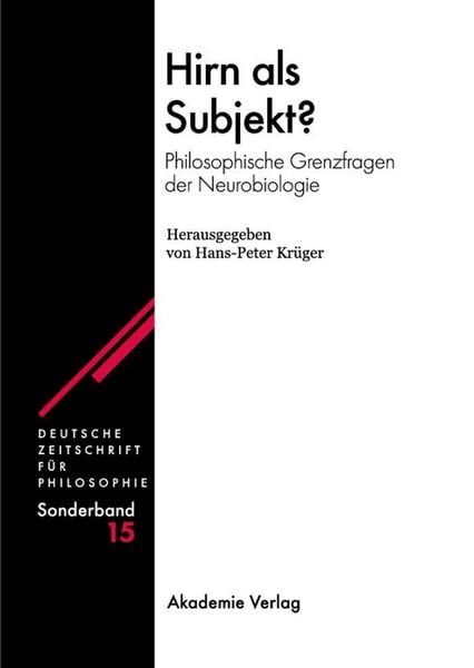 Produktbild: Hirn als Subjekt?