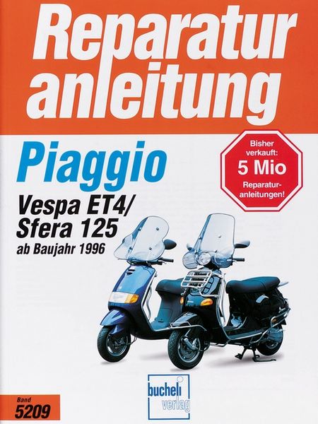 Piaggio Vespa ET 4 und Sfera 125 ab Baujahr 1996