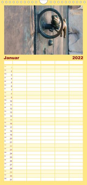 Produktbild: Familienplaner Quedlinburg ganz nah (Wandkalender 2022 , 21 cm x 45 cm, hoch)