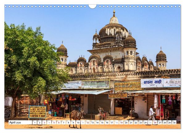 Produktbild: Faszination Indien (Wandkalender 2026 DIN A3 quer), CALVENDO Monatskalender
