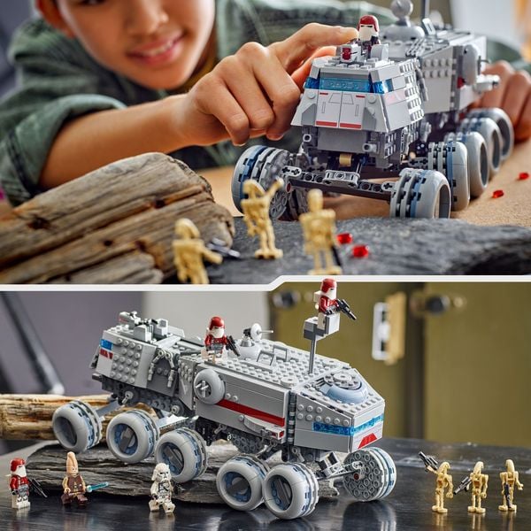Produktbild: LEGO Star Wars 75413 Republikanischer Juggernaut, Lichtschwert, Fahrzeug