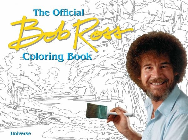 Produktbild: The Bob Ross Coloring Book