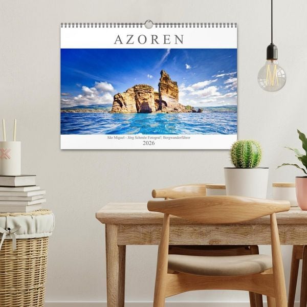 Produktbild: A Z O R E N (Wandkalender 2026 DIN A3 quer), CALVENDO Monatskalender