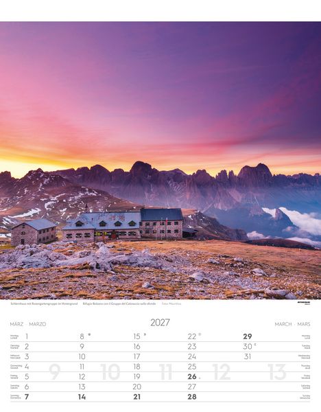 Produktbild: S&uuml;dtirol Kalender 2027