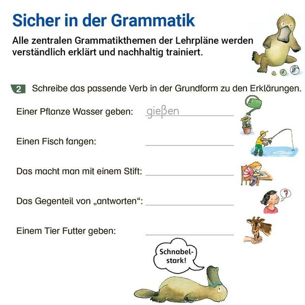 Produktbild: Grammatik mit Rico Schnabel, Klasse 5