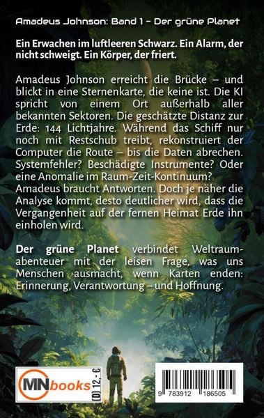 Produktbild: Amadeus Johnson (Hard-SF-Weltraumoper)