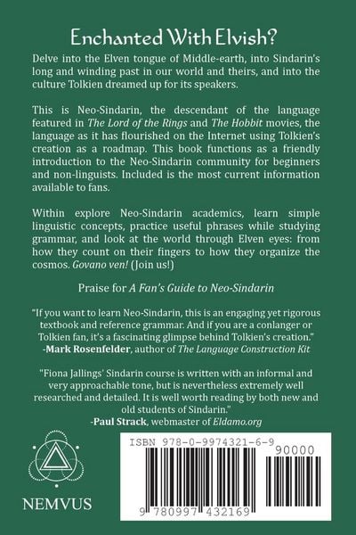 Produktbild: A Fan's Guide to Neo-Sindarin