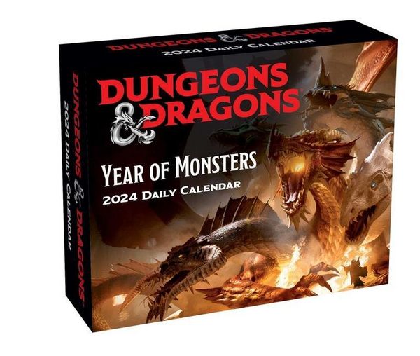 Produktbild: Wizards Of The Coast: Dungeons & Dragons 2024 Day-To-Day Cal