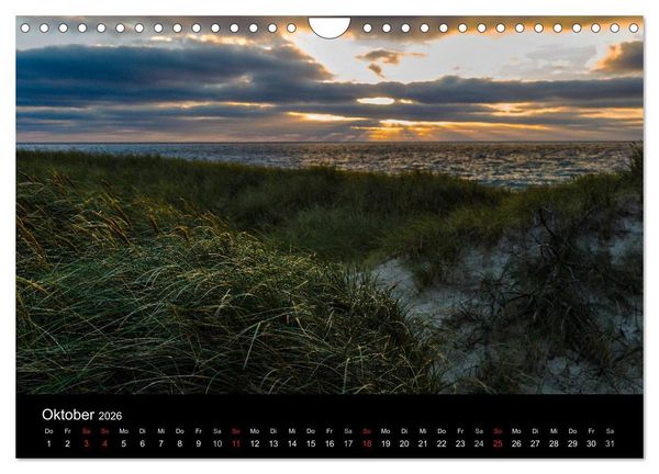 Produktbild: D&auml;nemark Westj&uuml;tland (Wandkalender 2026 DIN A4 quer), CALVENDO Monatskalender