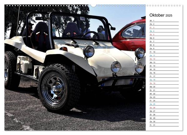 Produktbild: Buggys - die Kultautos der 80er (Wandkalender 2025 DIN A2 quer), CALVENDO Monatskalender