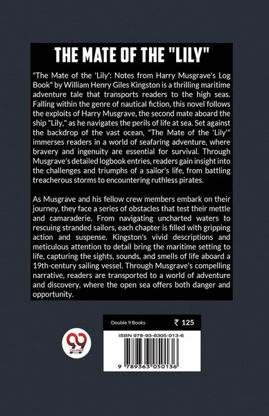 Produktbild: The Mate of the "Lily" Or, Notes from Harry Musgrave's Log Book