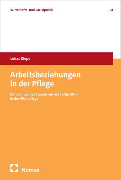 Produktbild: Arbeitsbeziehungen in der Pflege