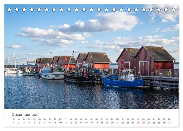 Produktbild: Ostseebad Boltenhagen (Tischkalender 2026 DIN A5 quer), CALVENDO Monatskalender