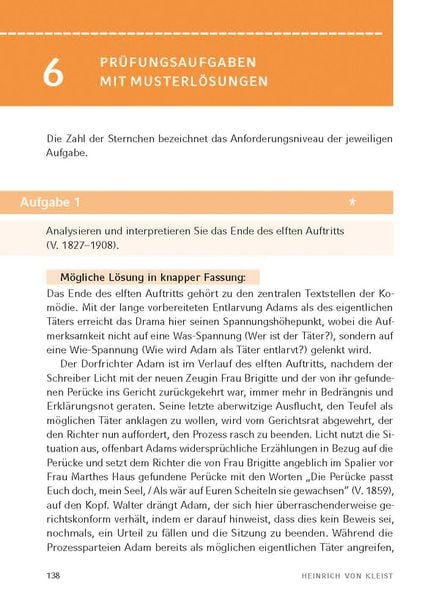 Produktbild: Der zerbrochne Krug von Heinrich von Kleist