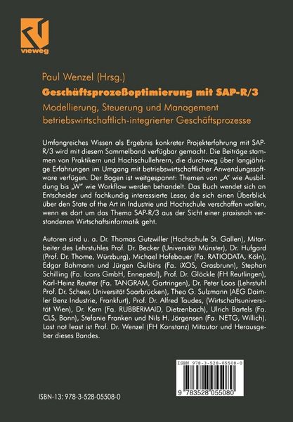 Produktbild: Gesch&auml;ftsproze&szlig;optimierung mit SAP-R/3