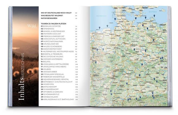 Produktbild: Wilder Places - 30 Streifz&uuml;ge durch ein wildes Deutschland