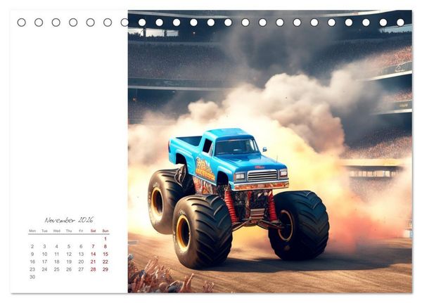 Produktbild: The battle of the titans (Desk Calendar 2026 DIN A5 landscape), CALVENDO 12 Month DeskCalendar