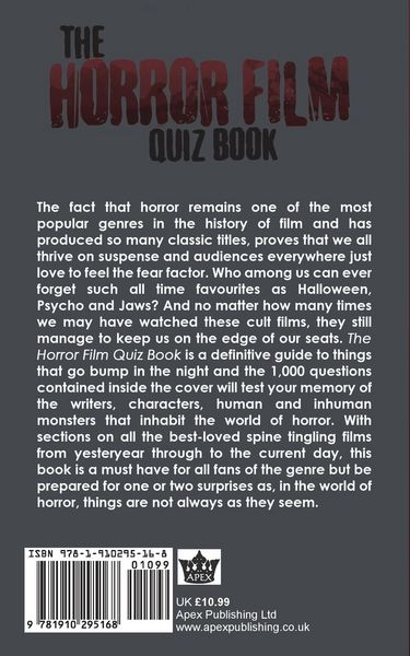 Produktbild: The Horror Film Quiz Book