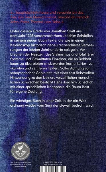 Produktbild: Das Tier, das man Mensch nennt