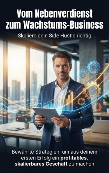 Produktbild: Vom Nebenverdienst zum Wachstums-Business: Skaliere dein Side Hustle richtig