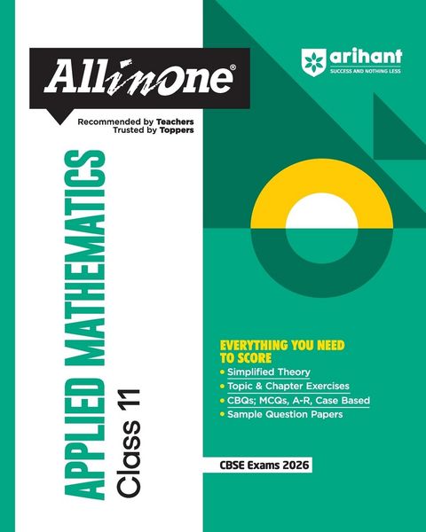 Produktbild: AIO CBSE Applied Mathematics 11th