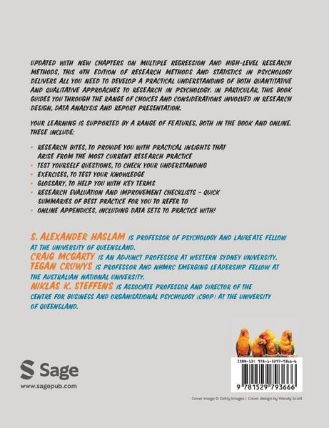 Produktbild: Research Methods and Statistics in Psychology