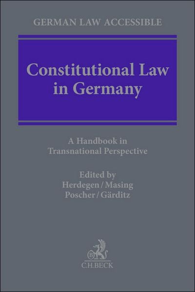 Produktbild: Constitutional Law in Germany